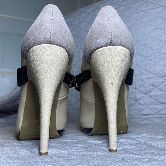 5/ $25 ANNE Michelle Peep Toe Mary Jane Pump 7.5 - Picture 2 of 11